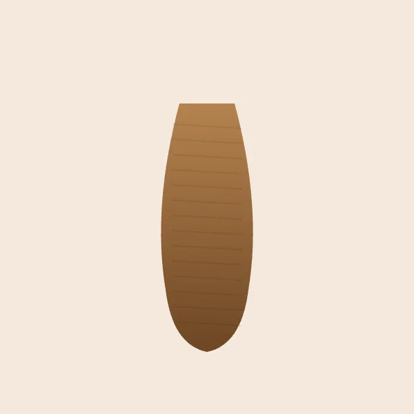 Oakwood Grain Vase