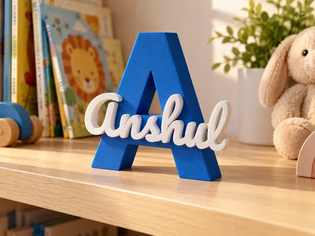 Letter and name